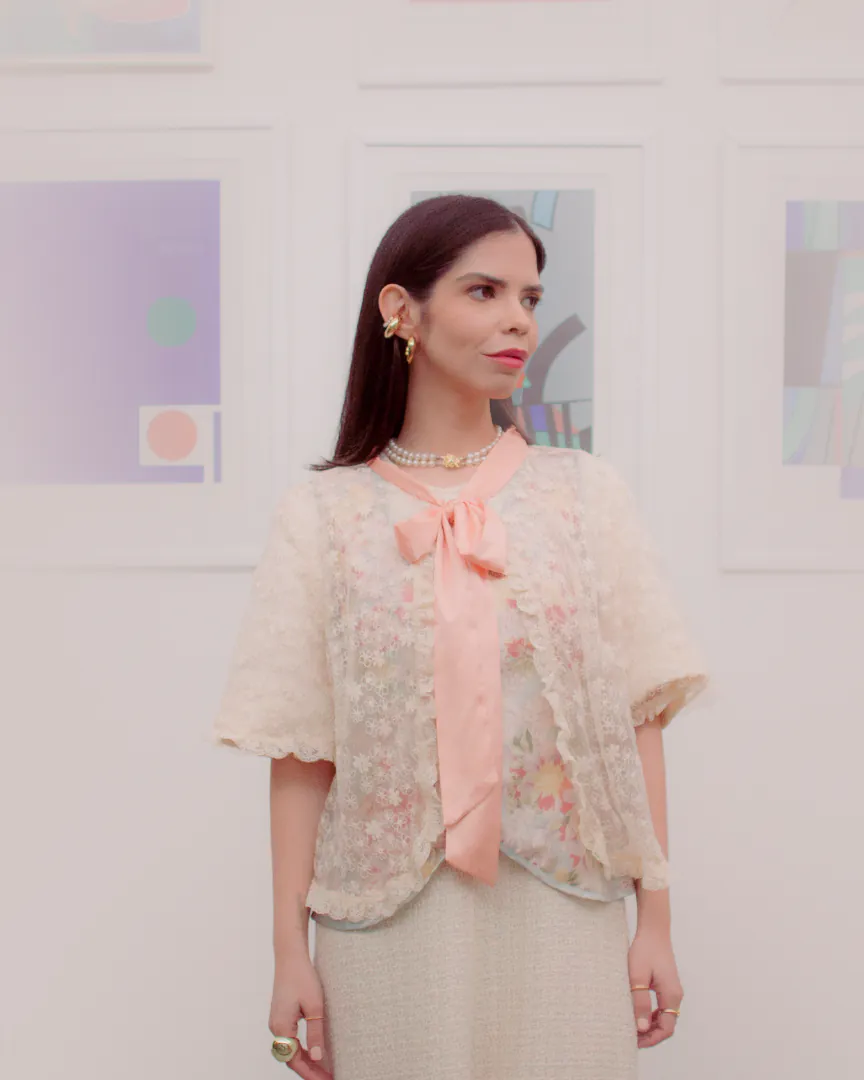 Maity Rincón standing in her office